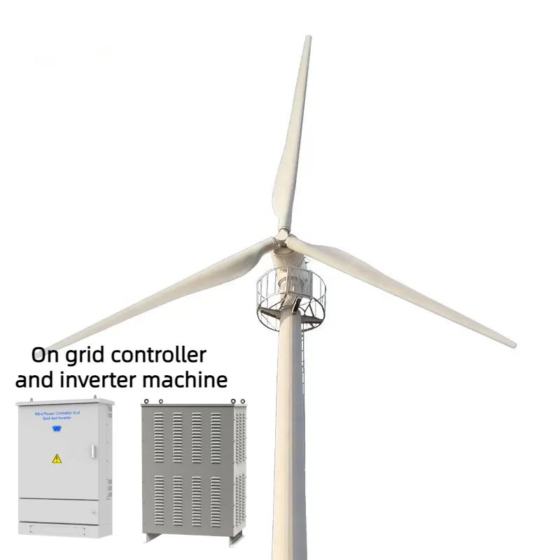 30KW Three Phase Easily Operated Grid Tied Wind Controller MPPT and Wind Inverter All in One Kit Power Generation System