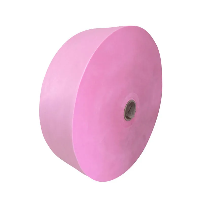 
wholesale sss breathable pp nonwoven material pink fabric roll non-woven material custom 