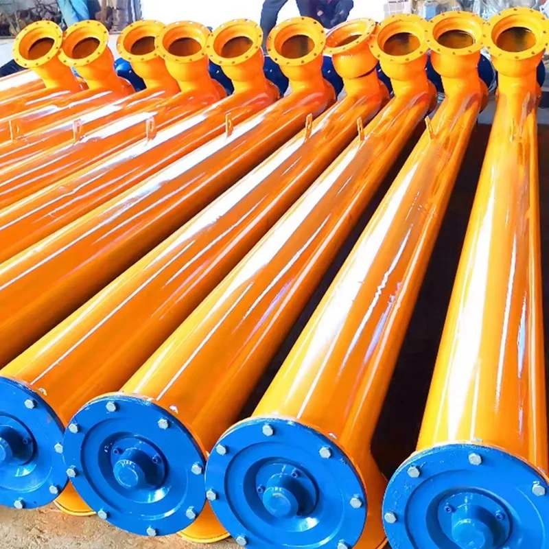 Low Price 325Mm Diameter 8M Durable Using Industrial Conveyors Mini Conveyor Portable Screw Conveyors