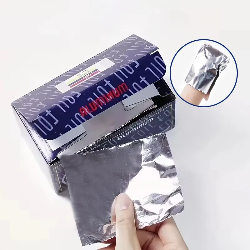 Nail Tool 1 Roll Nail Polish Remove Aluminum Foil Wrap Nail Soak-off Gel Removal Foil Paper