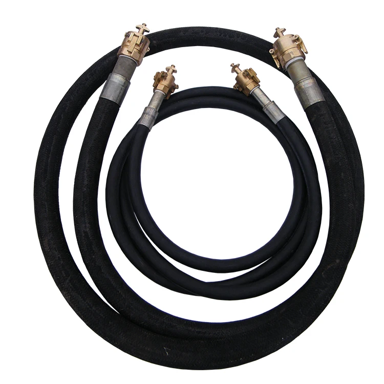 
Brass hose connection to quick connector 