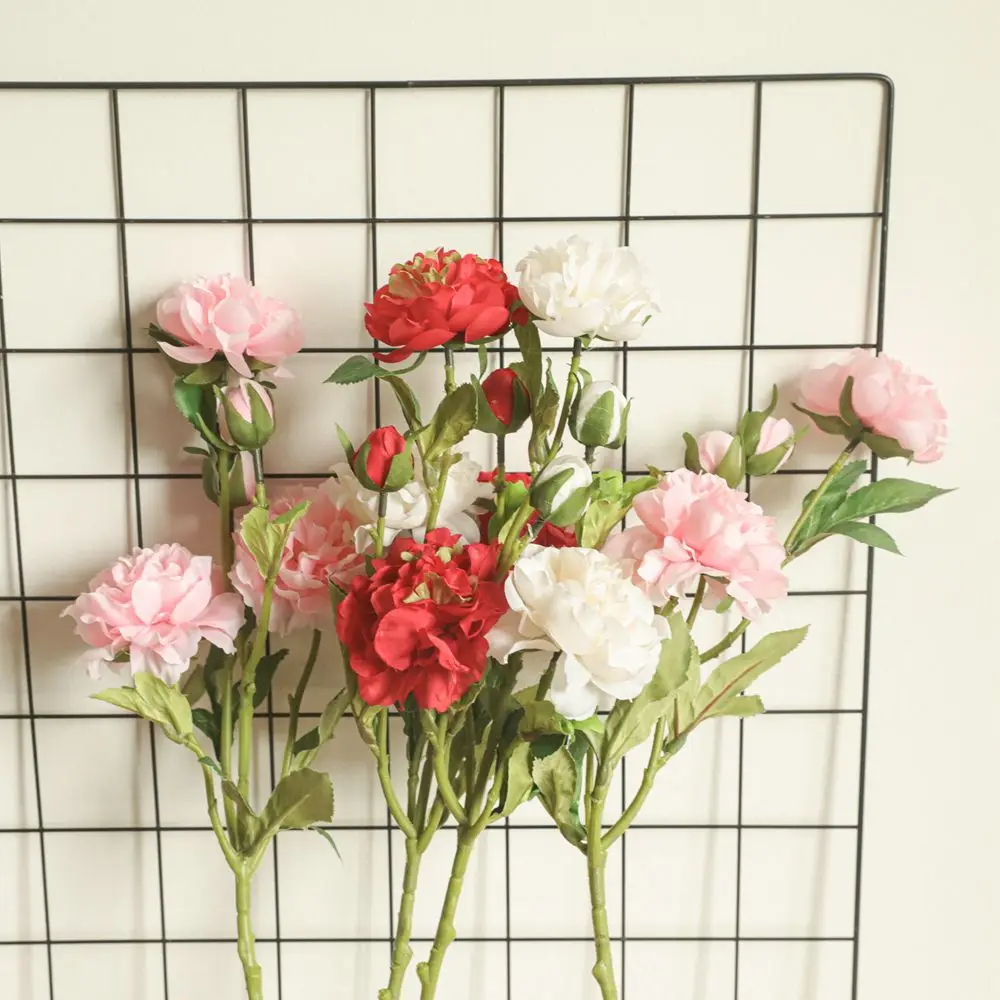 
China wholesale silk home artificial flowers bunches decor in bulk suppliers 