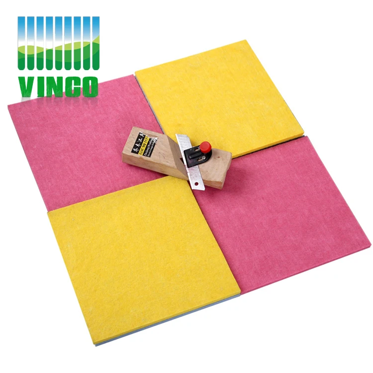 acoustic Polyester Fiber Panels for Sound Absorber and Noise Barriers for wall