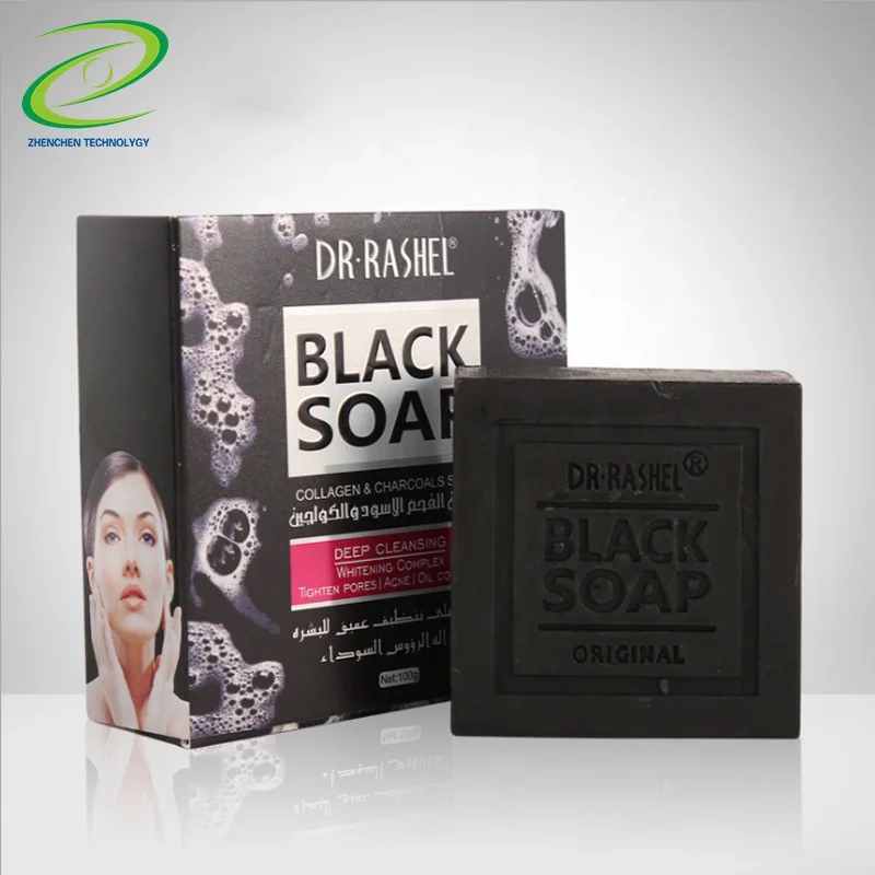 Face Soap Oily Skin Deep Clean Anti-Acne Bamboo Charcoal Soap