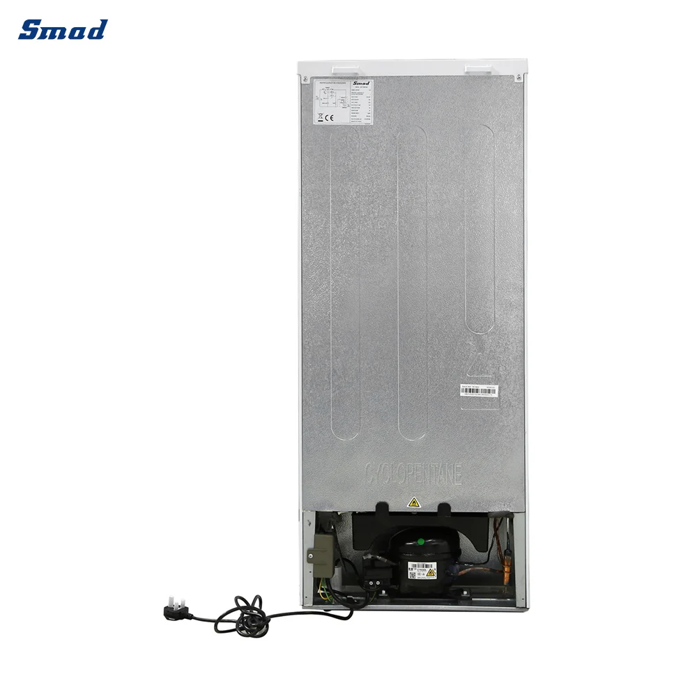 China Combi Fridge Maker 2 Doors Refrigerator With Freezer Compartment