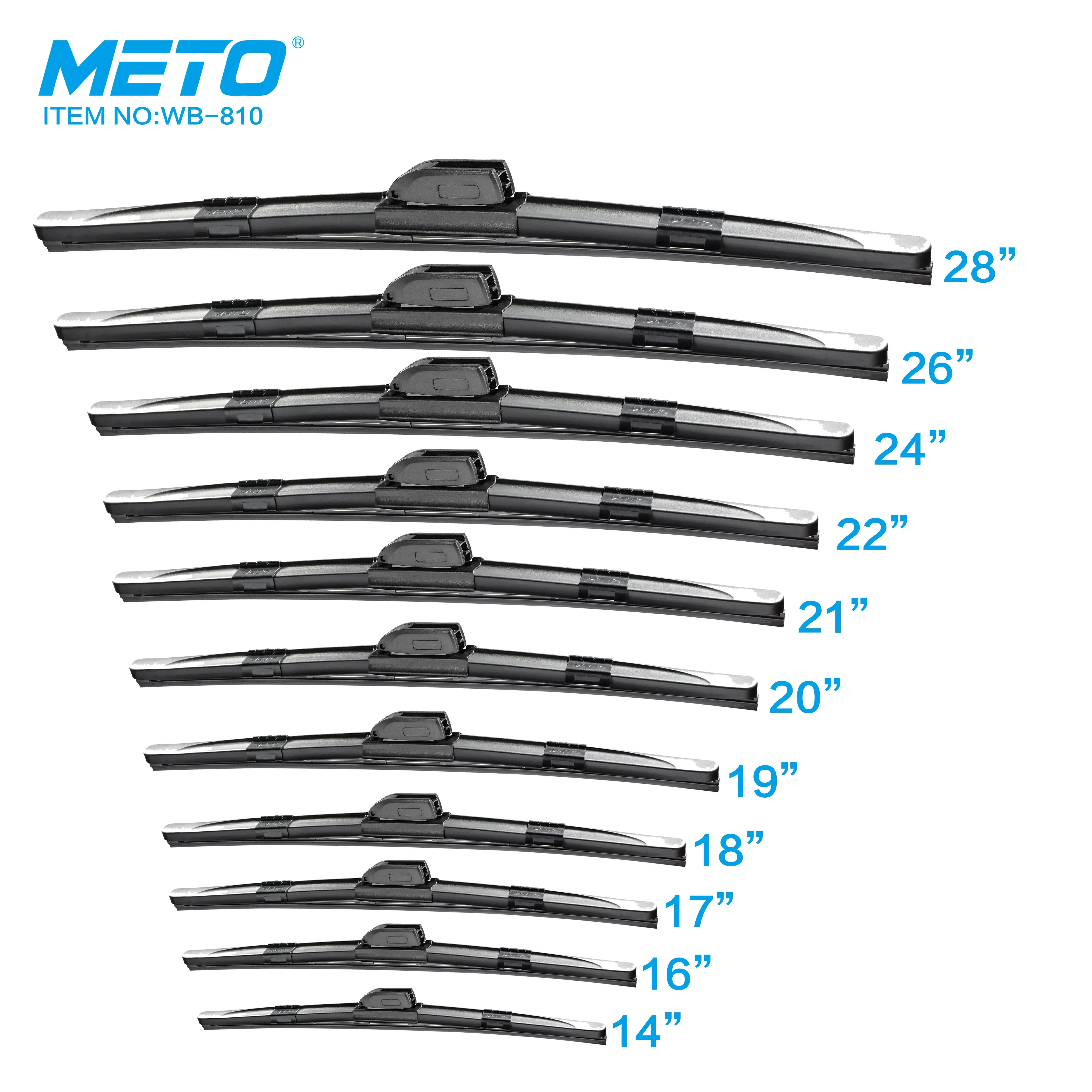 METO  Wipers Car Windshield Clean Silicone Wiper 24+19 Inches Wiper Blades For BMW 318i Convertible 1991-2013 23+20 inches