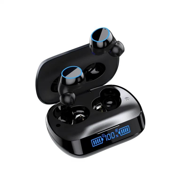 2024 NEW TWS Wireless Smart Headset, BT 5.3, Waterproof In-Ear Headphones with Digital Display for Gaming, Traveling, Sporting