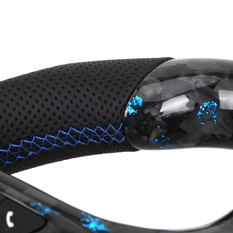 Half Perforated Leather Forged Carbon LED Steering Wheel for BMW G Series G11 G12 G20 G21 M3 G80 G81 M4 G82 G83 G30 G31 G32 G01