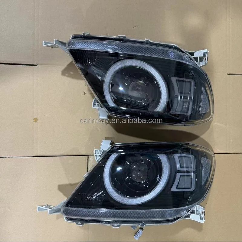 Hot Selling Auto Front Led Headlight Modified Vigo Head Lamp Car Head Lights Front Bumper Lamp For Toyota Hilux Vigo 2008