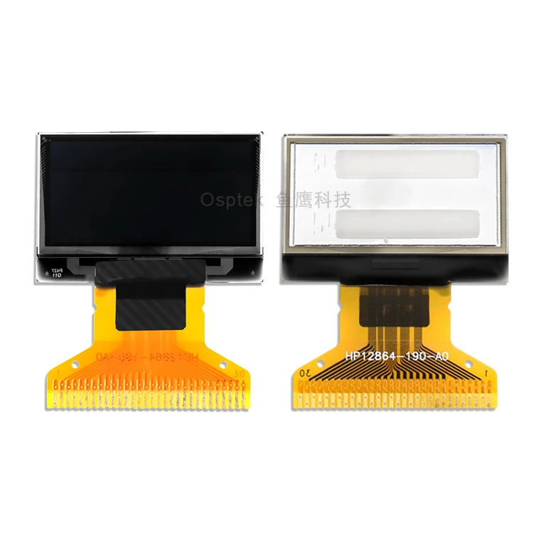 0.96 Inch Oled Display 128x64 With 4 Line Spi Interface driver IC SSD1315 Mini Oled Screen