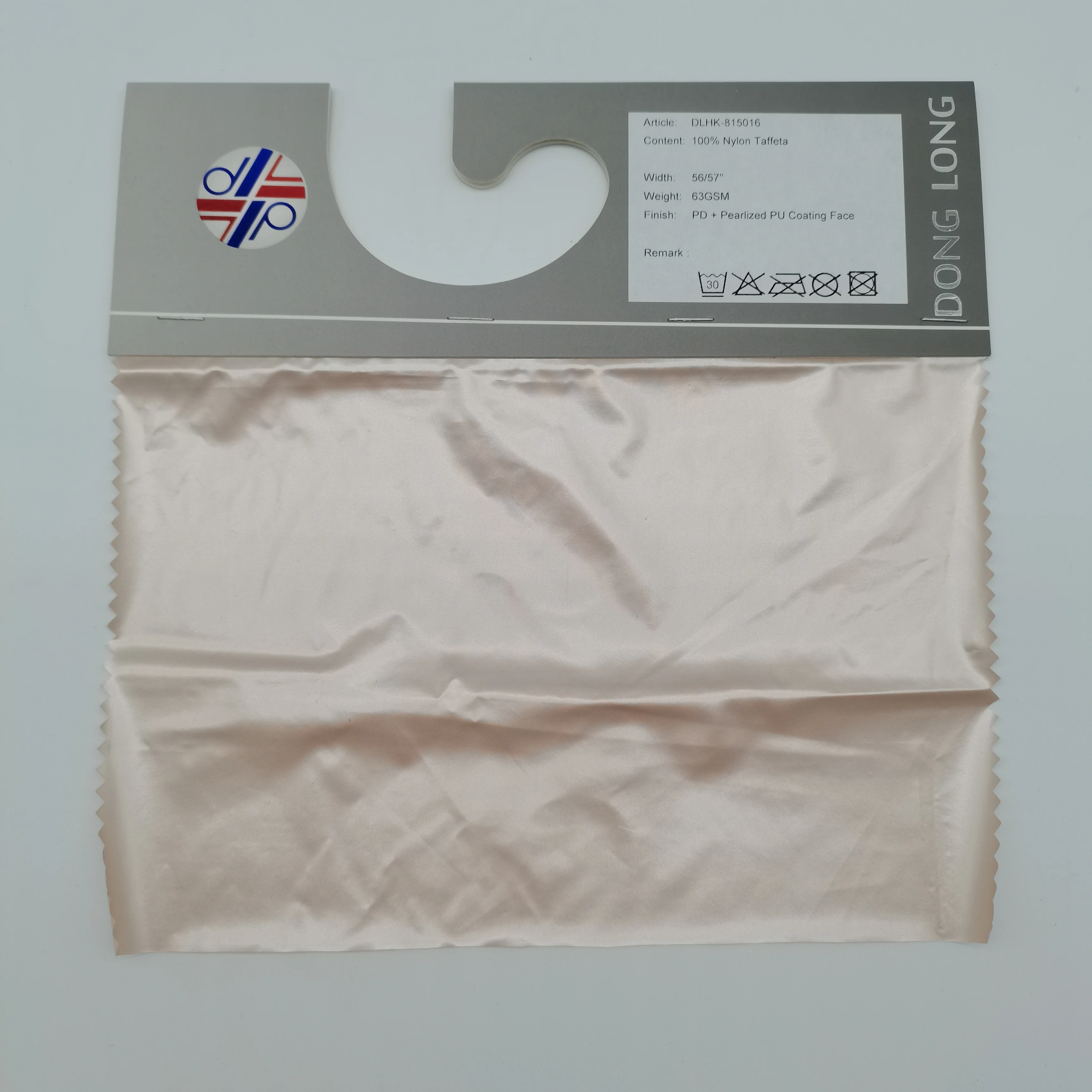 PD + Pearlized PU Coating Face 20D*20D*400T 100% Nylon Taffeta Plain light weight