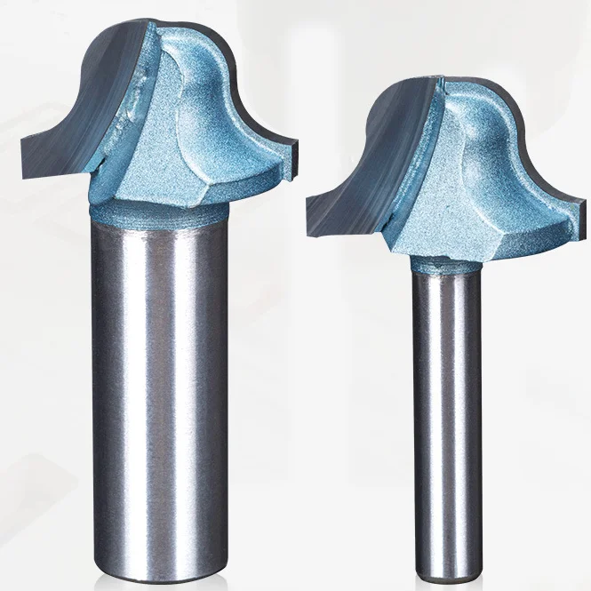 Tideway 6mm Shank 3D CNC Router Carving Bit Double Roman Ogee Cutting Tools Router Bit for Woodworking