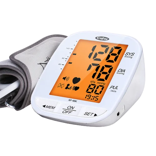 CE ISO approved OEM Portable Automatic Electronic Bp Machine Speech Digital Upper Arm Blood Pressure Monitor