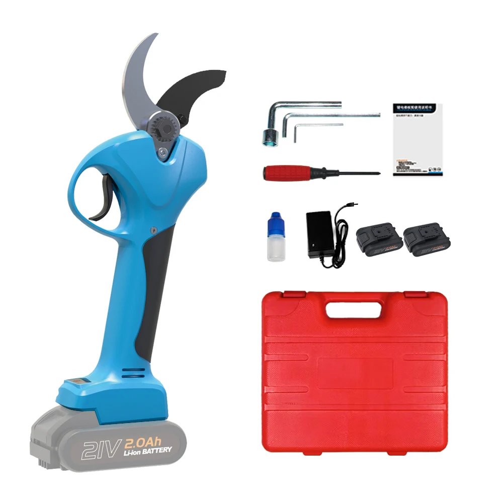 yodoo Lithium-Ion Battery Branches Scissor Garden Tool Cordless Electric Pruning Shears Secateur Pruner Tree Bonsai Cutter
