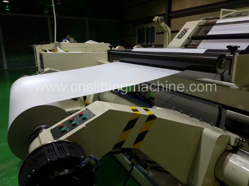 ZONTAI Automatic High Speed Slitting Machine PLC Control nonwoven fabric slitting machine