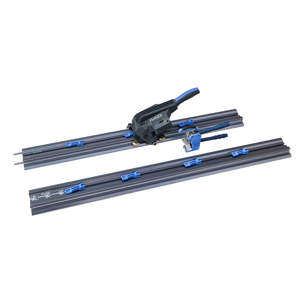 Raizi Tool-Super Quality Hot Sales 92inch/2300mm HevyCut TM Pro Manual Tile Cutter Rail Connectable Hand Tile Cutter With Laser