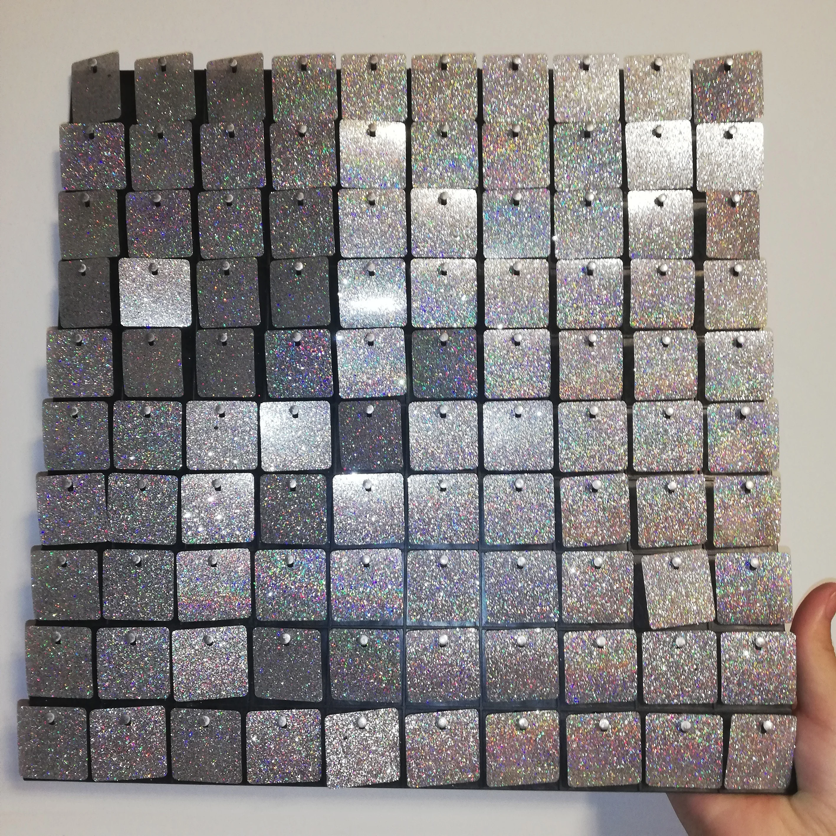 Beautiful  romantic Wedding Decoration  Backdrop Shimmer Sequin Wall