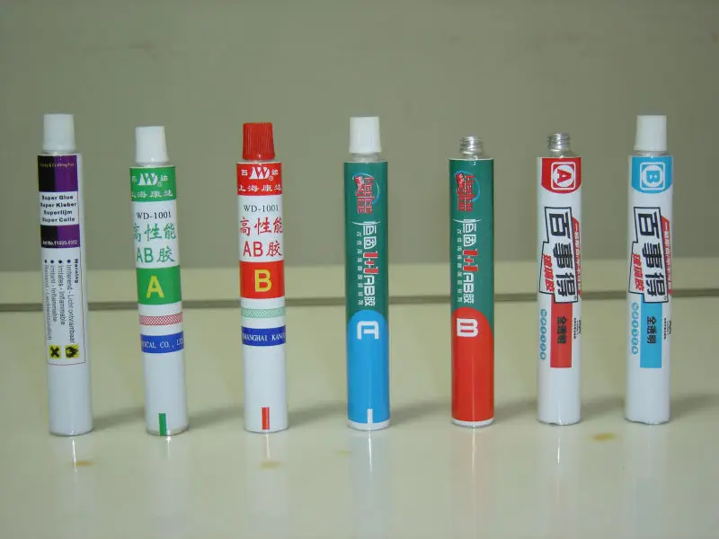 different plastic caps for aluminum tubes