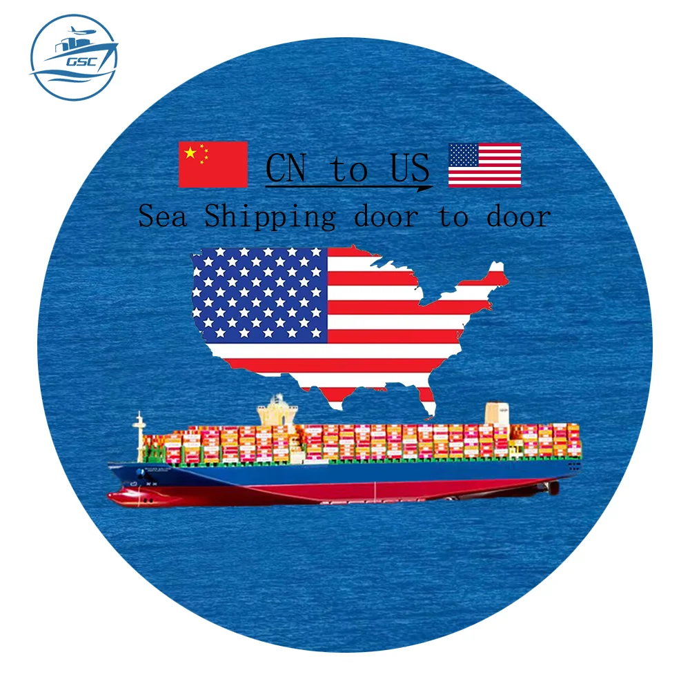 GSC Shipping Agent To Chinese Freight Forwarder Forwarding Agent International Shipping Clothes From China To us America