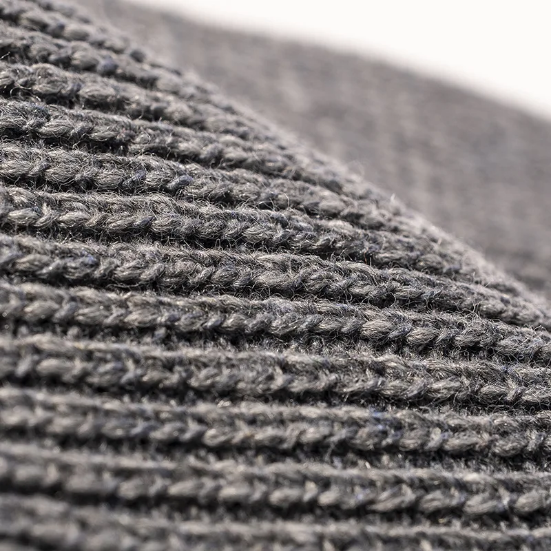 BESTELLA Hot Selling Unisex Warm Beanies Ear Protection Winter Thicken Fashion Knitted Flanged  Beanie Hat Custom