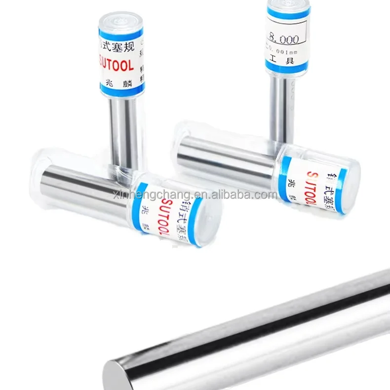 Set white steel needle gauge high precision gauge interval 0.01 through gauge check tool 101 wooden boxes / Glue filling
