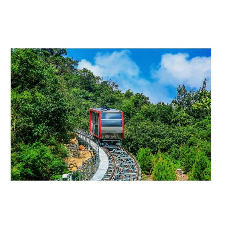 popular Essential for resorts Mountain roller coaster manufacturer ground Funicular cable way ropeway