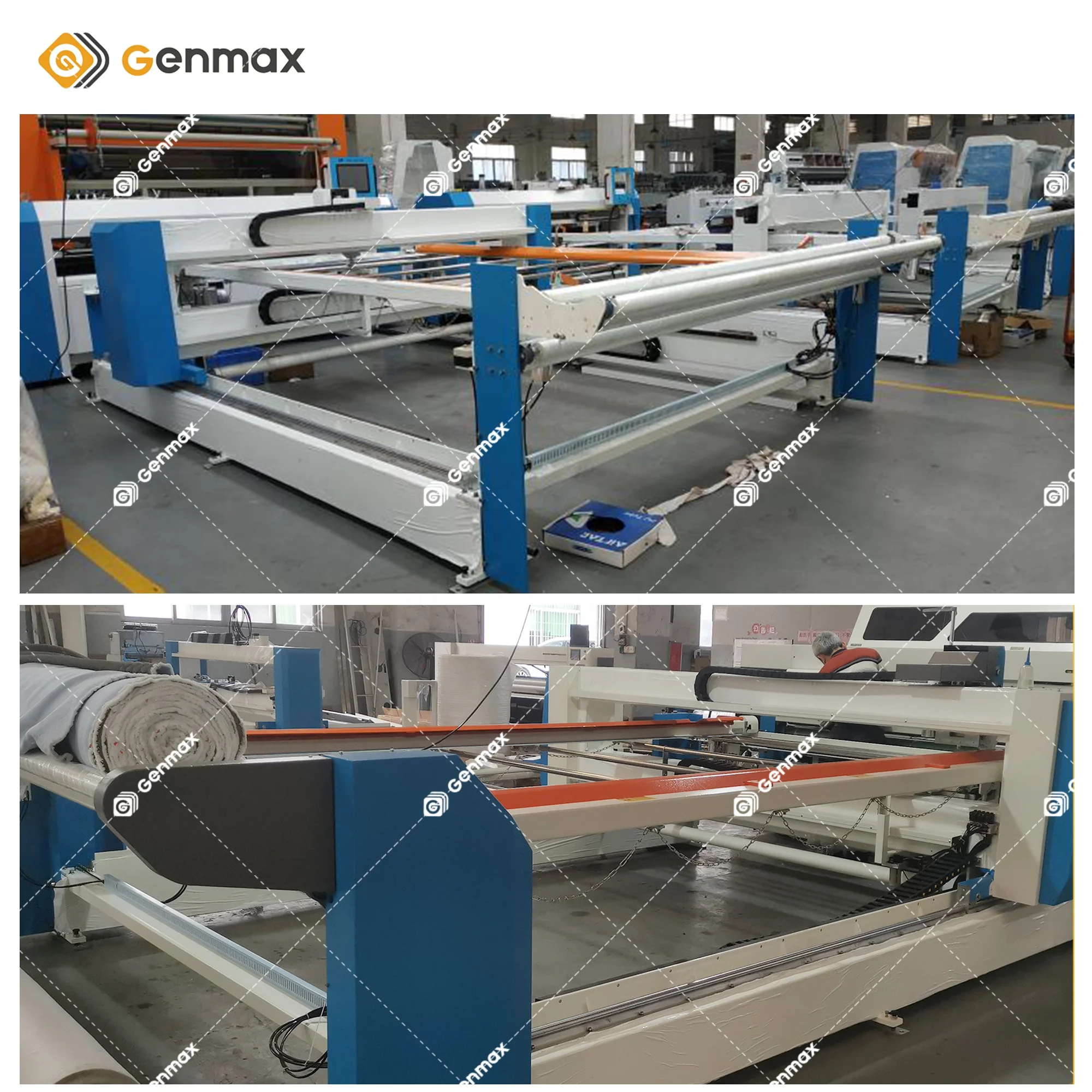 industry high speed Computerized single needle quilting machine for mattress pad topper bedspread quilt duvet