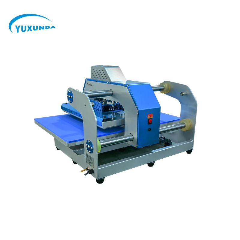 Yuxunda 18 Years Factory Auto Heat Press Pneumatic Sublimation Machine With 2 Pcs Heating Plates