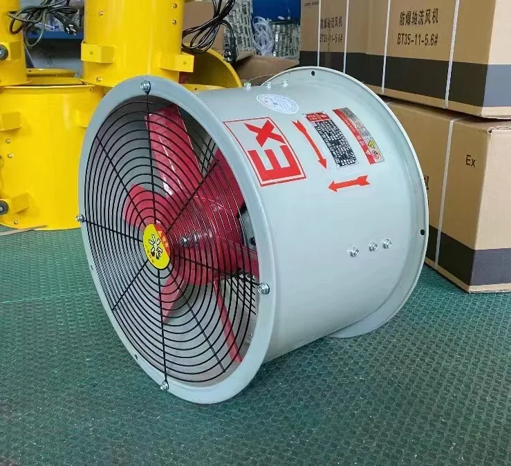 Explosion-proof Anti Corrosion Axial Flow Fan Industrial Axial Flow Ventilation Fan