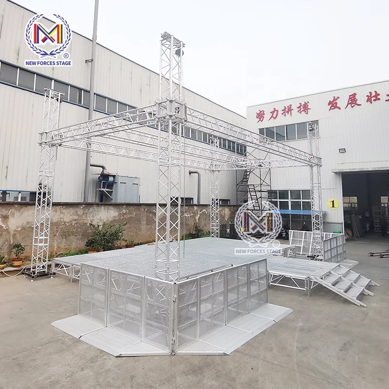 Aluminum Frame Truss Structure /Exhibition booth/ Exhibition Truss Spigot Truss for trade show