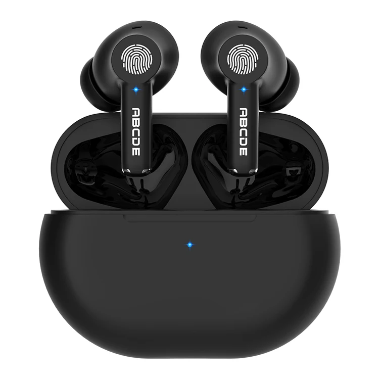 Buds TWS Earphone 35dB Active Noise BLE5.3 Cancelling 4 Mics Wireless Headphone long Battery Life ENC TWS