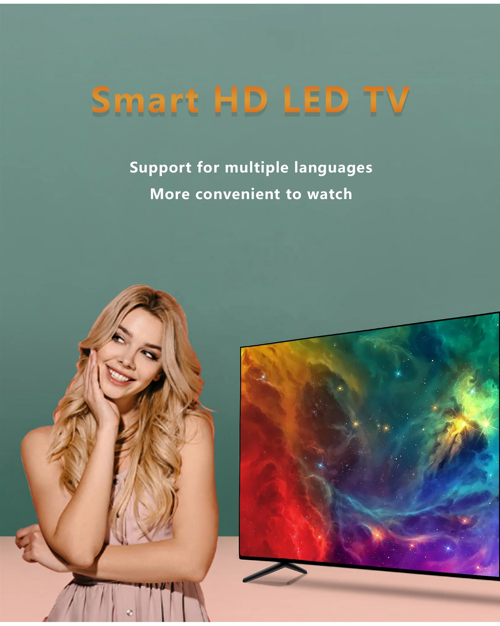 Best Price Wifi Tv 4K Television Uhd Led Smart For Home Product