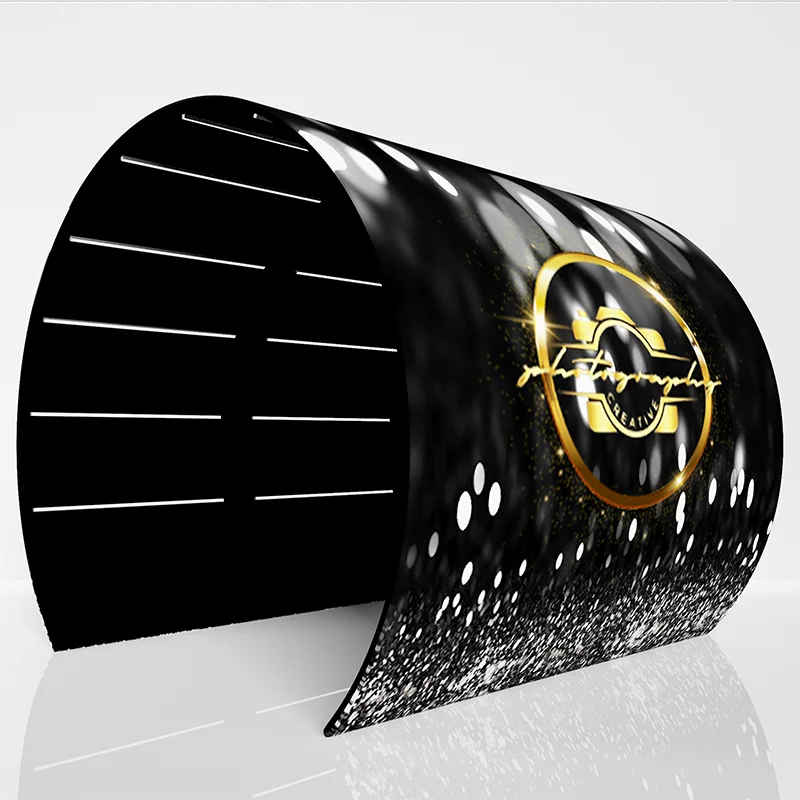 2024 camera background photography backdrops 360 photo booth enclosure half circle tunnel