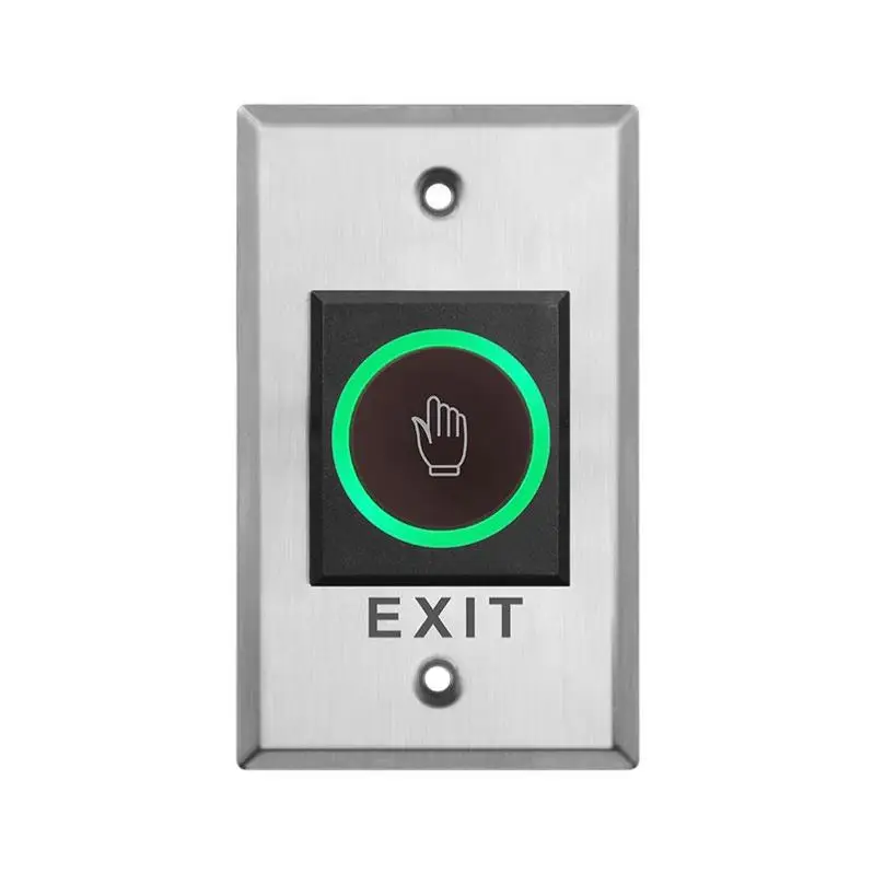 No touch Exit Switch Button Contactless Access Control Door Switch Touchless Exit Button