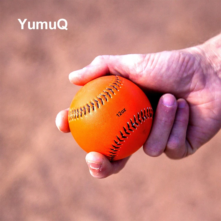 Отпечатки YumuQ по запросу резиновые бейсбольные мячи Утяжеленные 4 упаковки с песочной начинкой для полевых тренировок