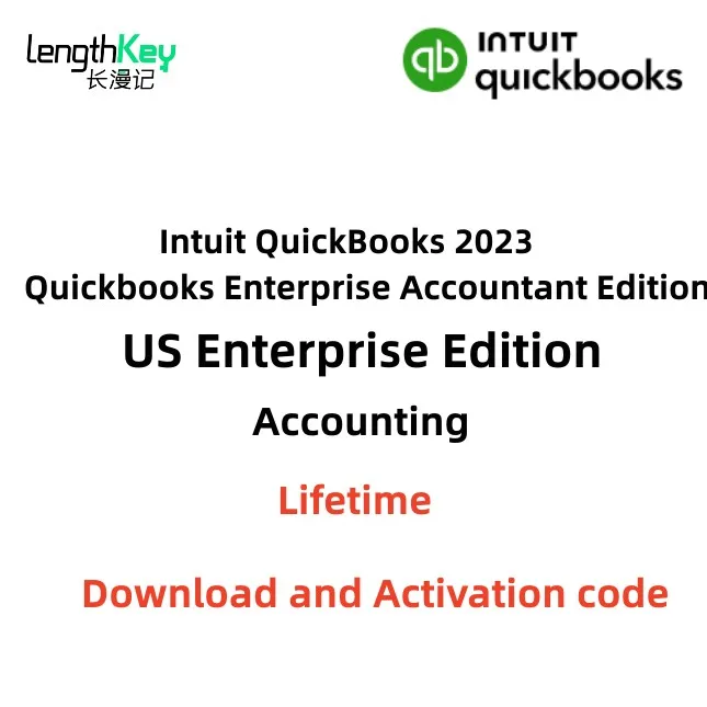 Email Delivery  Intuit QuickBook  Enterprise Accountant Edition 2023 US Lifetime Financial Accounting Software