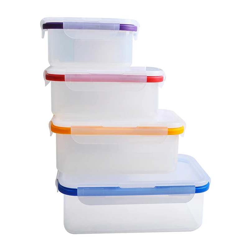 Специальная безопасная коробка для завтрака Bento микроволновой печи с закрытой крышкой