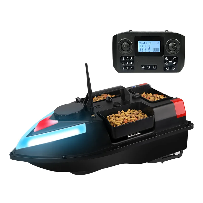 Top Right T02 Bait Boat GPS Large Capacity 12000mAH Wireless Control GPS Fishing Bait Boat