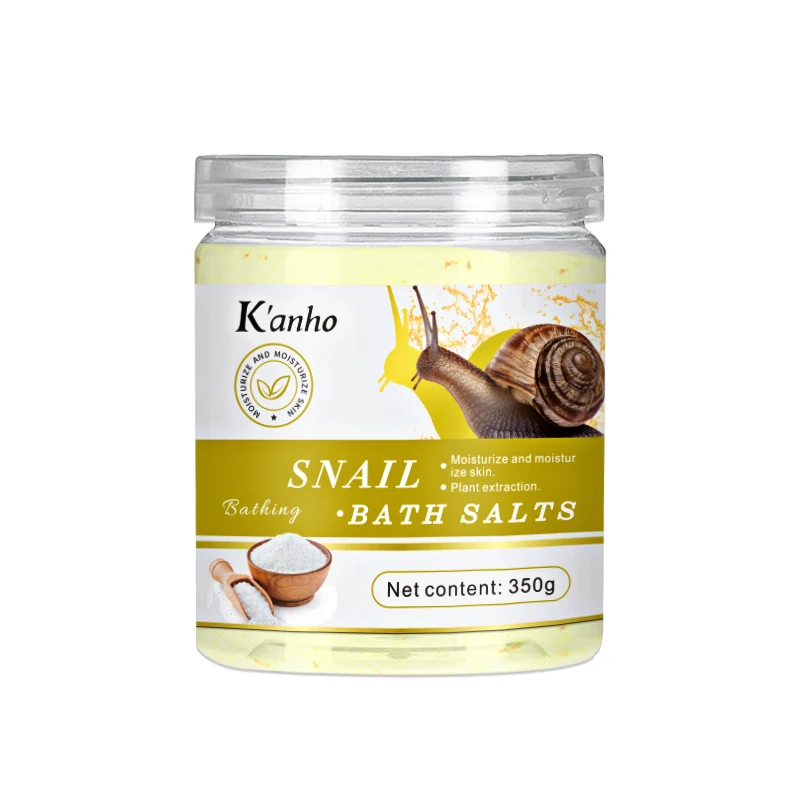 Kanho Snail bath salt Himalayan ocean Natural no irritation Relax bath Epsom herbal bath herbal sea salt