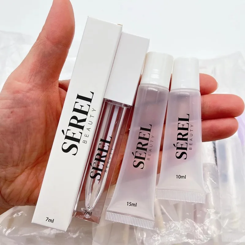 Square Empty Lip Gloss Tube custom wide variety Logo7ml wholesale