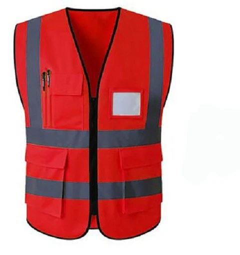 Road safety high-gloss reflective vest factory worker custom vest industrial safety clothing uniform