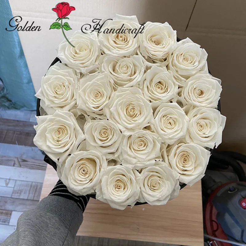 QSLH-W547 оптовая продажа бессмертная Бесконечность навсегда стабилизированная Сохраненная Подарочная коробка с розами на Рождество Хэллоуин День Святого