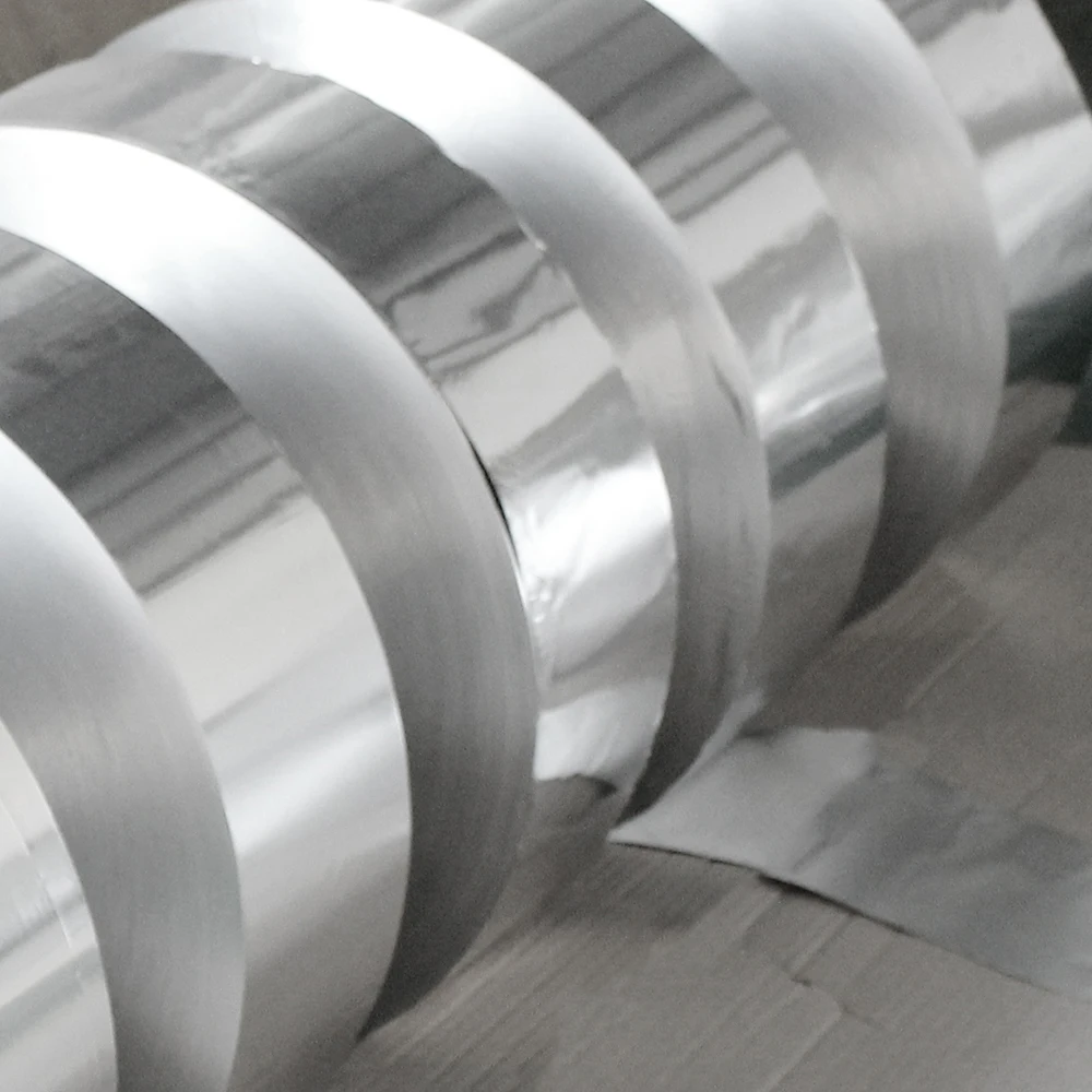 Manufacturers Price 8011 9 11 14 25 Micron 30cm Aluminium Jumbo Roll Material Aluminum Foil Aluminum Coil