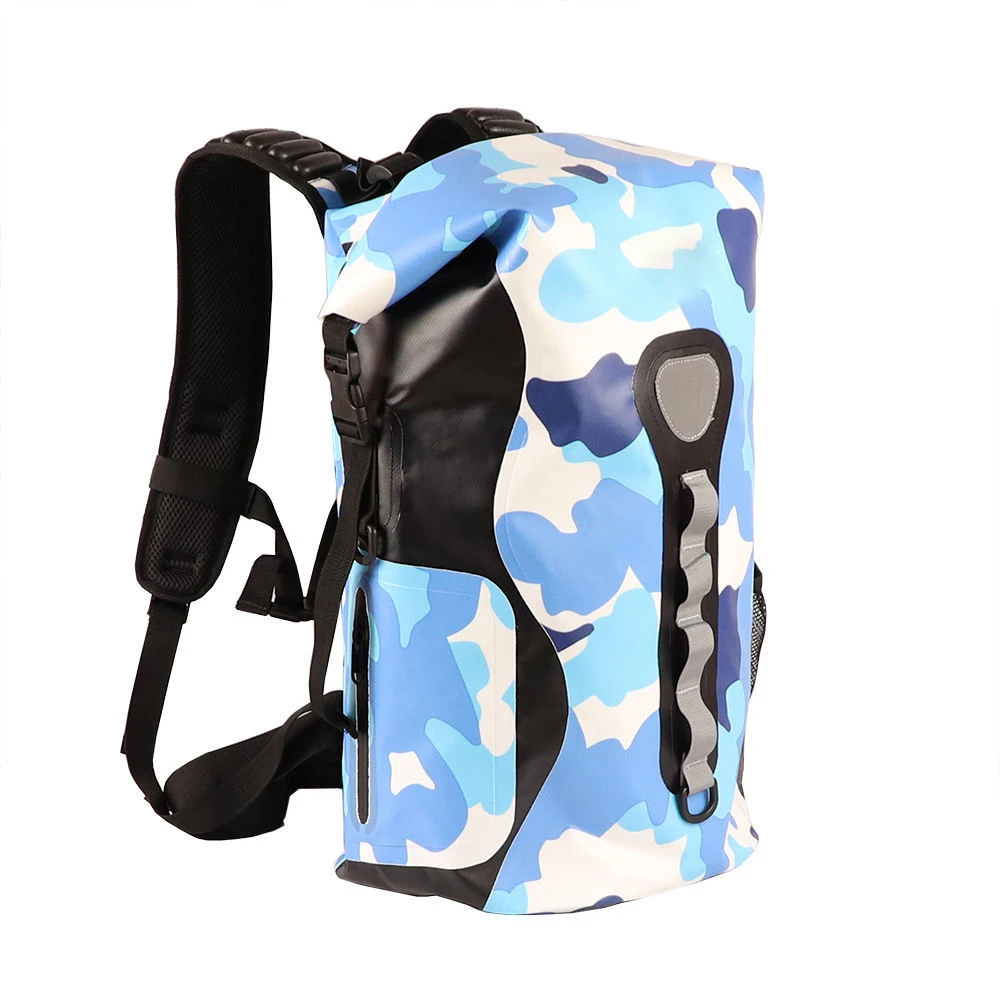 Tarpaulin Outdoor Camping  Custom Logo 500D PVC Waterproof Dry Bag Backpack