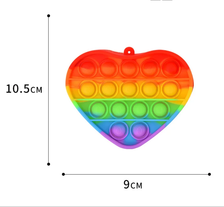 kids  fidget toys stress relief bag fidget toy anti sensory stress Toys Silicone Push Bubble stress relief bag