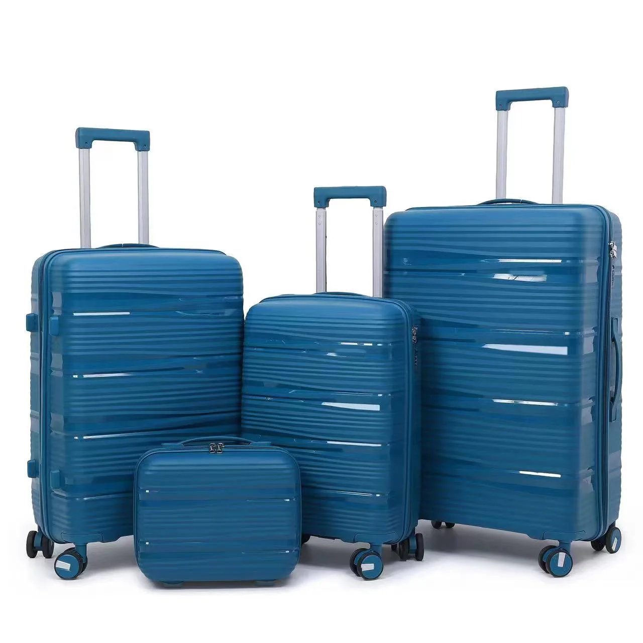 Wholesale Modern Classic Luxury Hard PP Carry-on Trolley Business Suitcases Travel Bags Luggage Case Sets For Woman Men