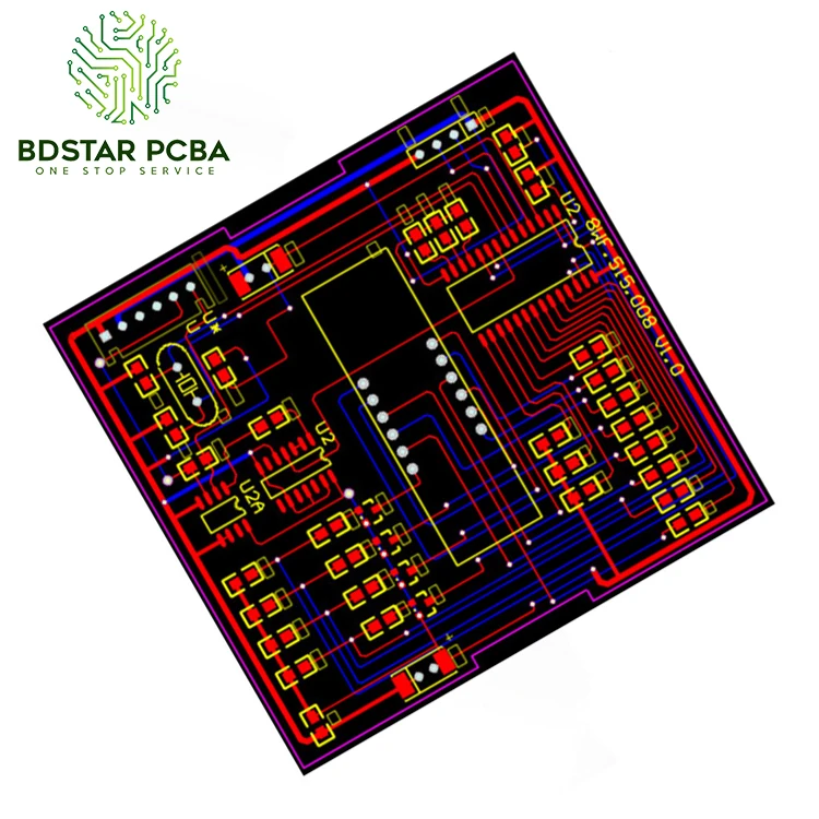 Wifi Emitter PCB Wifi Radio Receiver Radar High Frequency Circuit PCB Board Shenzhen Satellite Antenna PCB PCBA Manufacturing