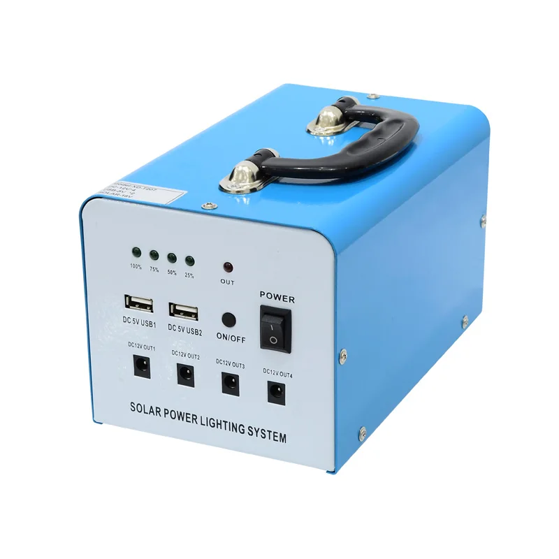 Solar system home mobile charging 10W solar led light kits solar panel system mini solar system for Africa solar energy system