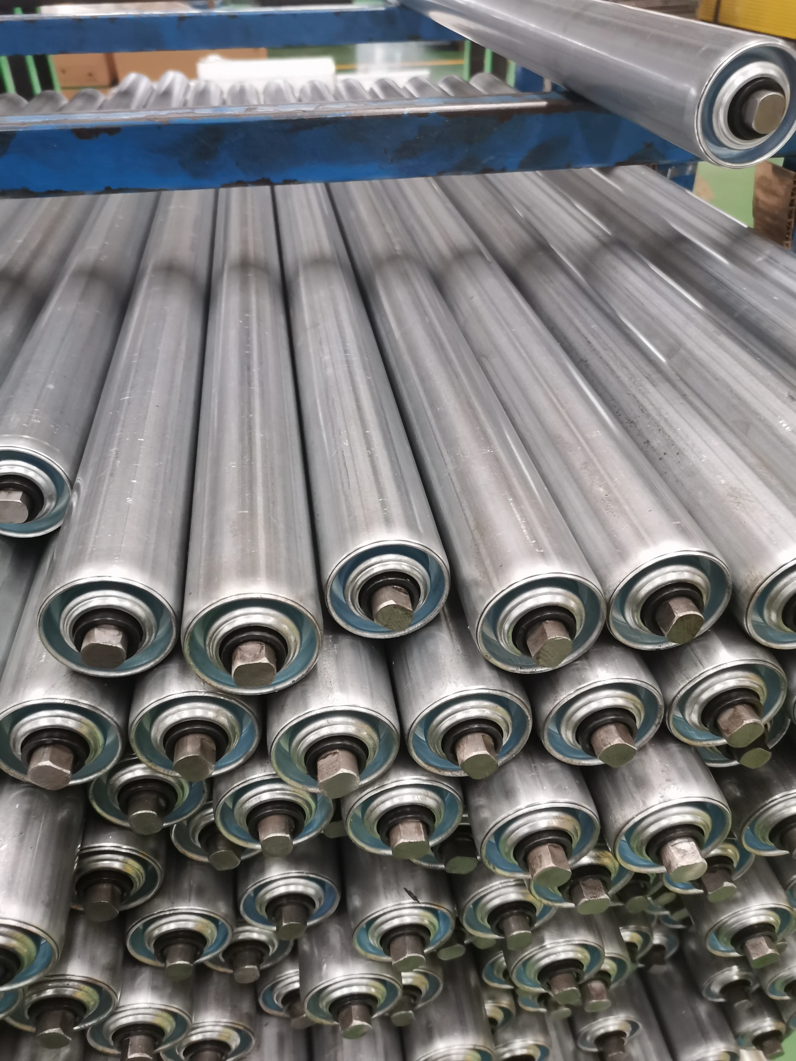 high efficient Roller Conveyor Line with carbon steel