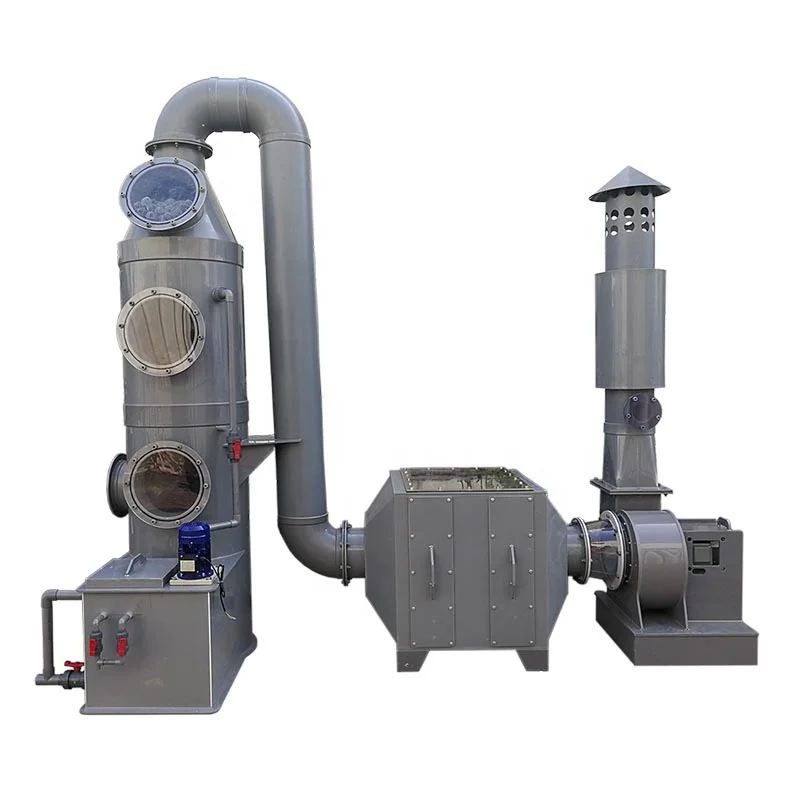 wet scrubber manufacturers exhaust gas pollution control system